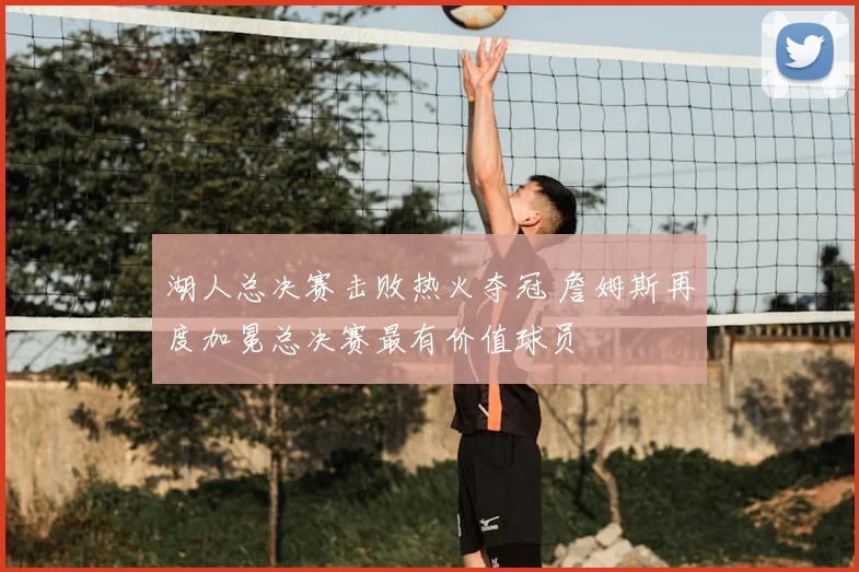 湖人总决赛击败热火夺冠 詹姆斯再度加冕总决赛最有价值球员